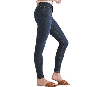 Lucky Brand Brooke Skinny Dark Wash Mid Rise Jeans